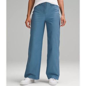 Lululemon City Sleek 5 Pocket High-Rise Wide-Leg Pant Light Utilitech size 28